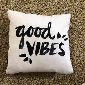 Good Vibes Throw Pillow